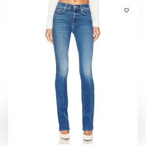 MOTHER Women's Classic Blue Straight Leg Jeans